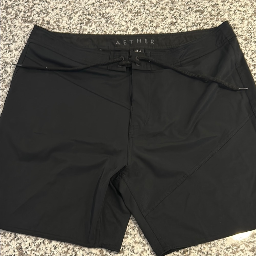 Men's Black Swim Shorts